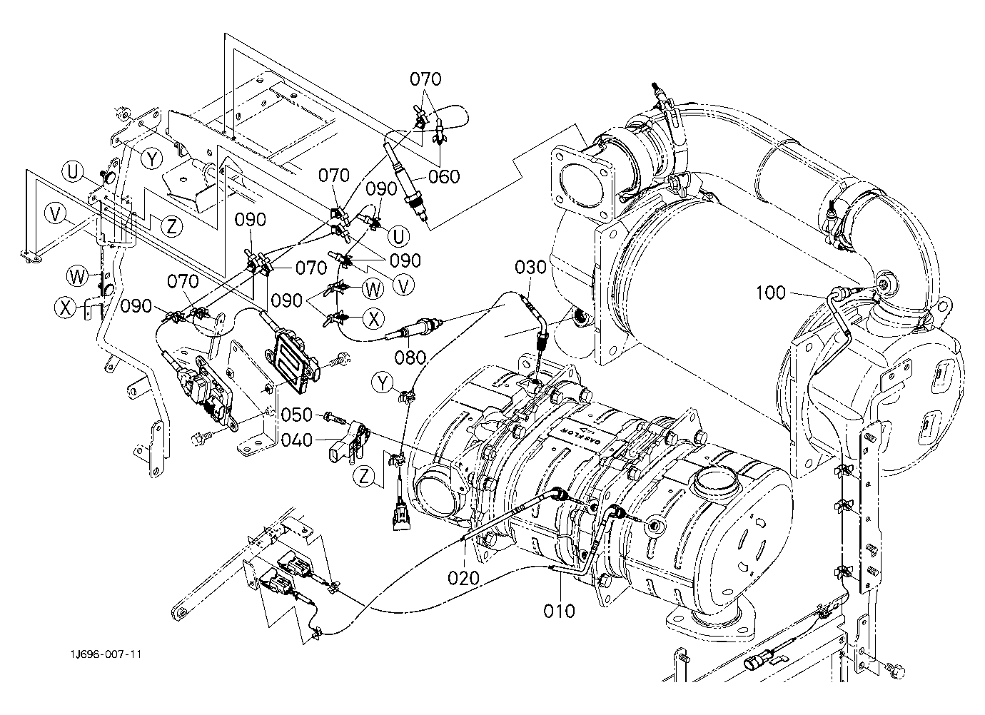 Sensor (Muffler)