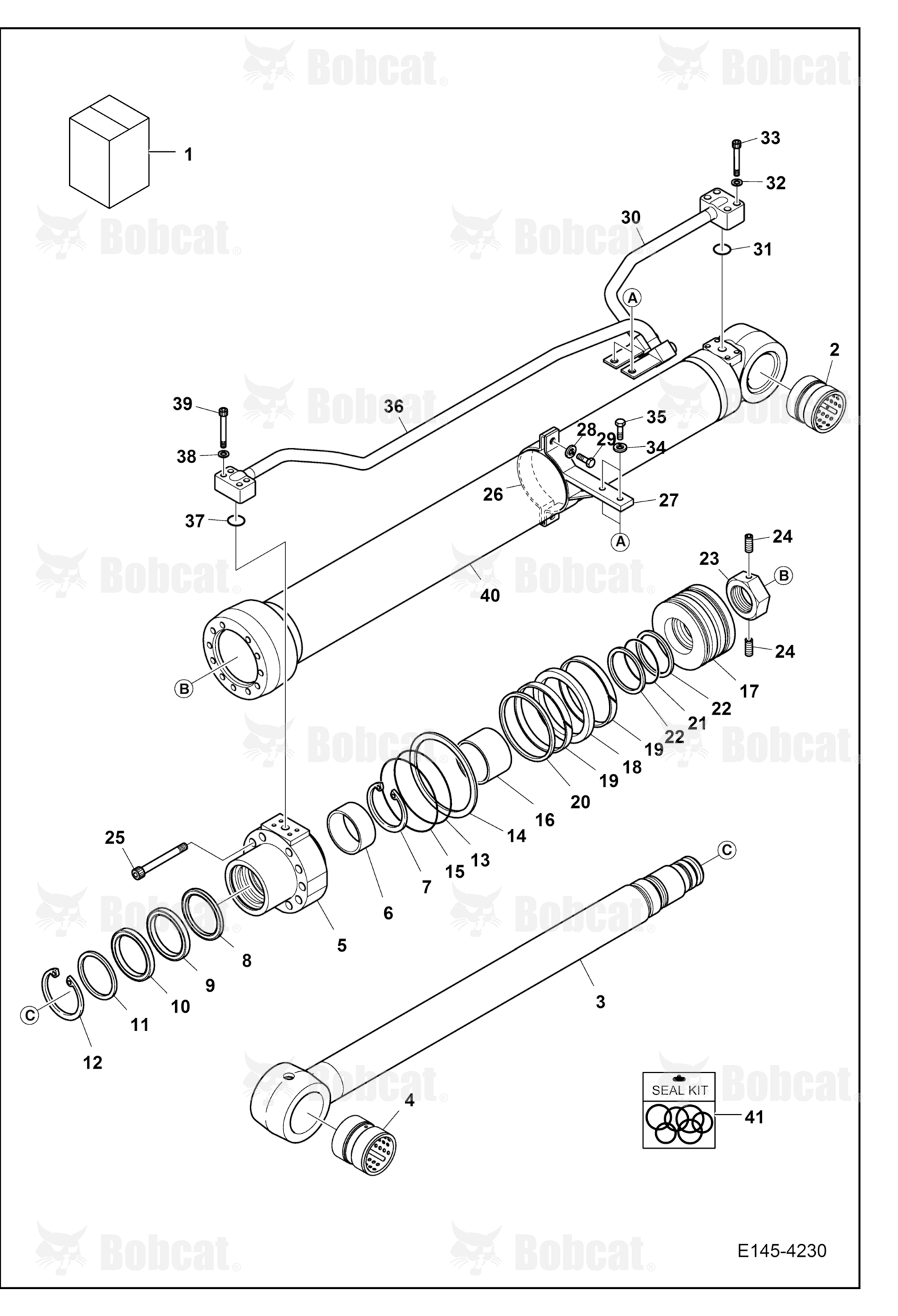 Boom Cylinder (L.H(BOOM 4.6m))