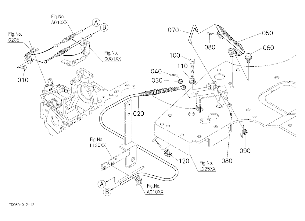 Accelerator Pedal [Except Hst Type] [Rops Type]