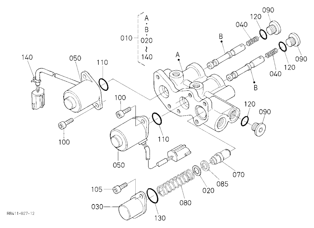 Change Valve [Component Parts]