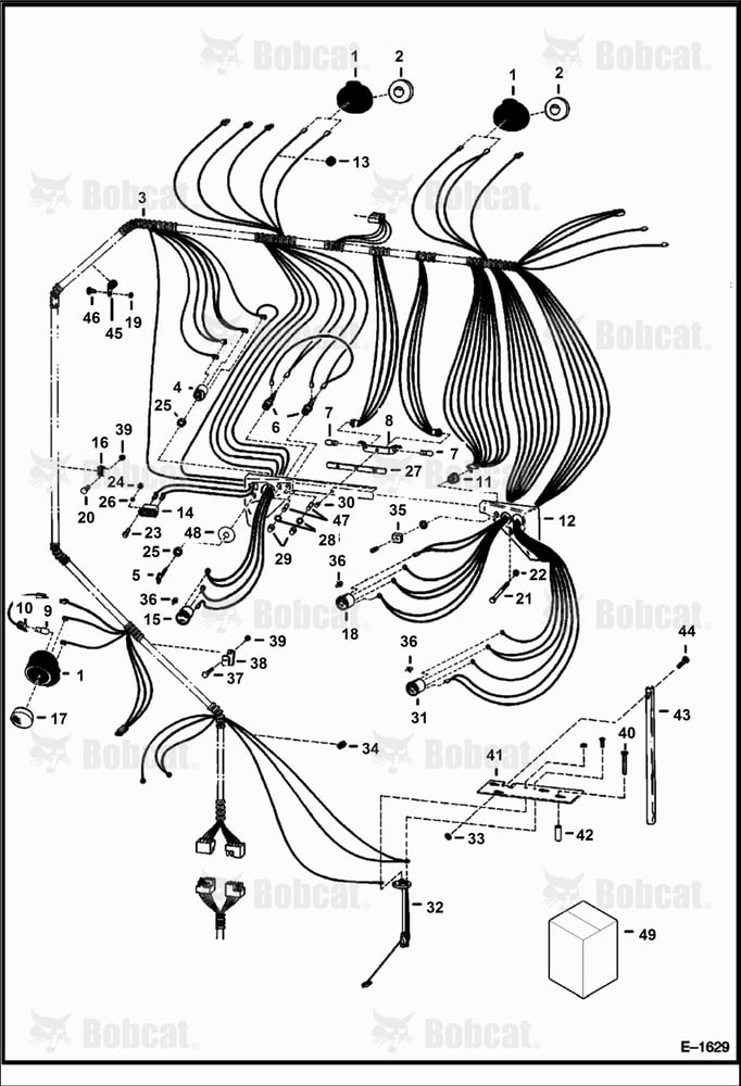 CAB Electrical System  501020001 & Above