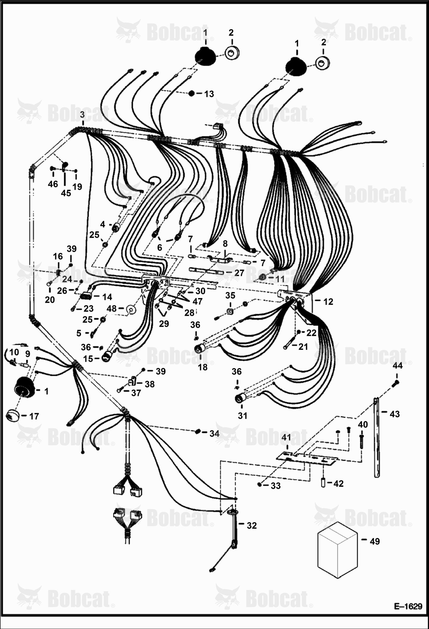 CAB Electrical System  502420001 - 502422126