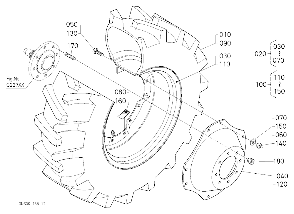 Front Wheel (12.4R24) [A]