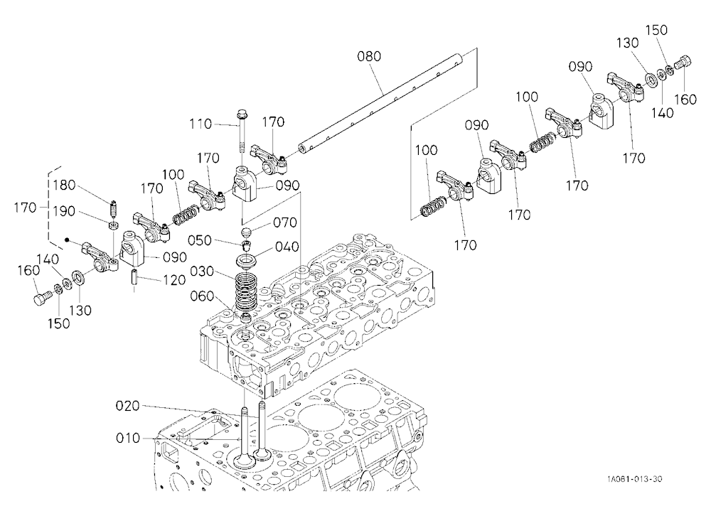 Valve And Rocker Arm