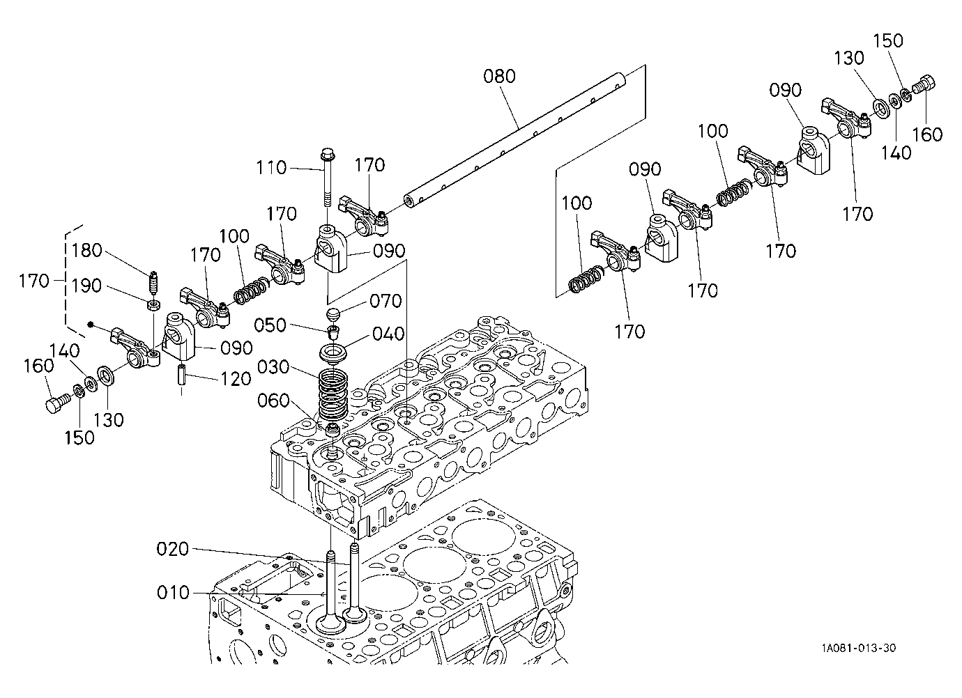 Valve And Rocker Arm