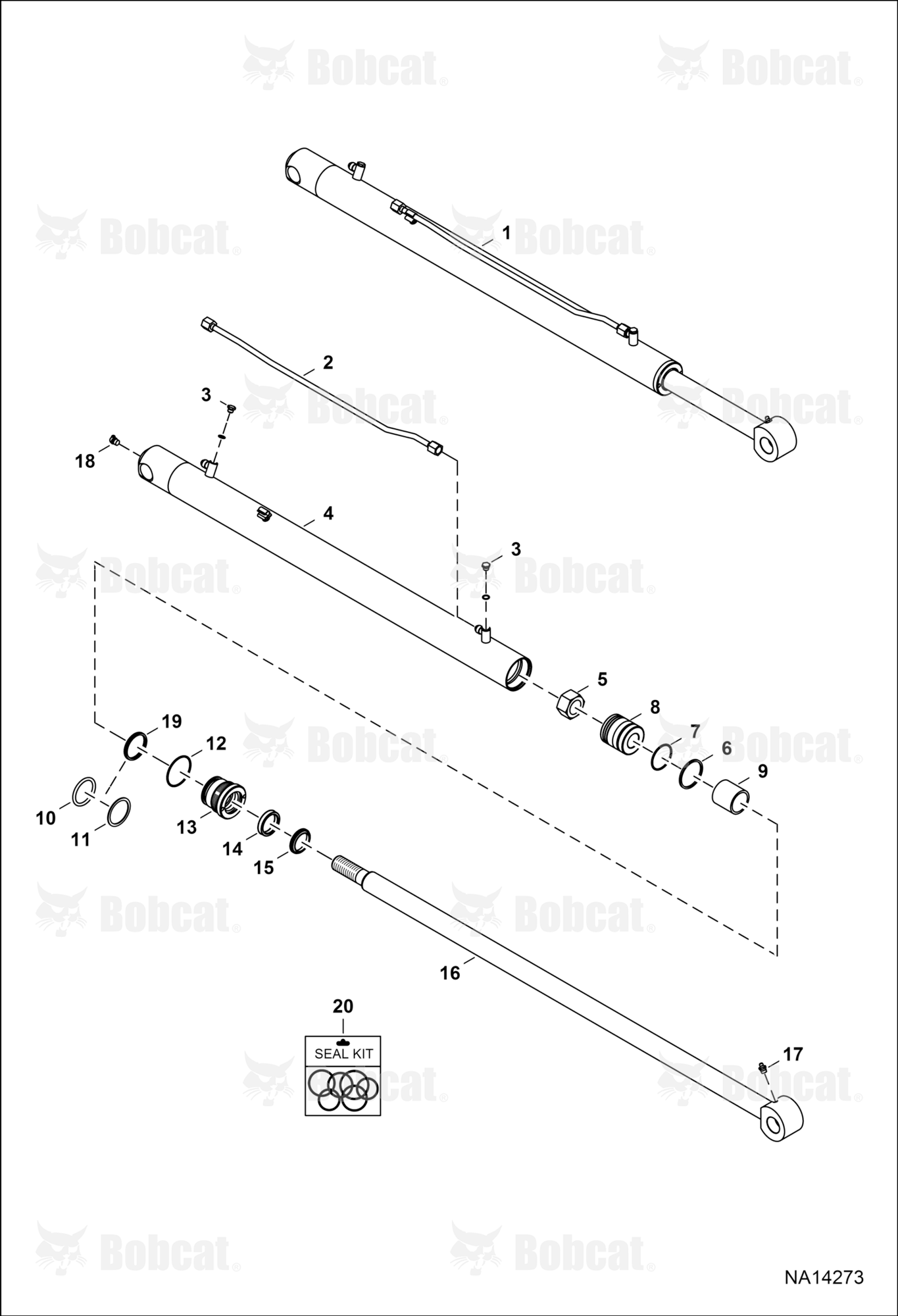 Lift Cylinder (Cushion) (Field Replacement)