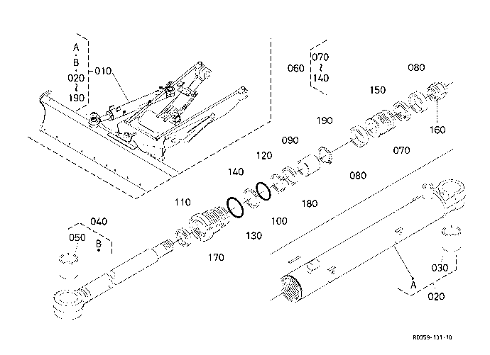 Angle Blade Cylinder