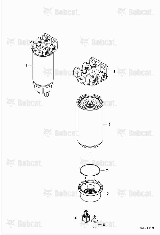 Engine & Attaching Parts (Fuel Filter)