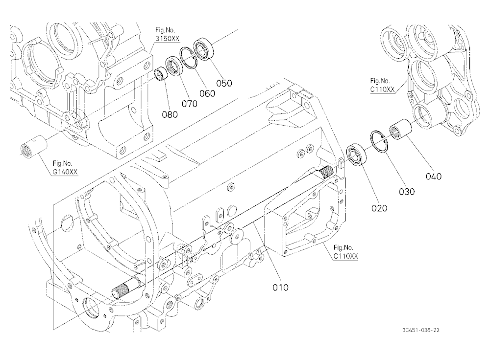 Front Propeller Shaft (Rear)