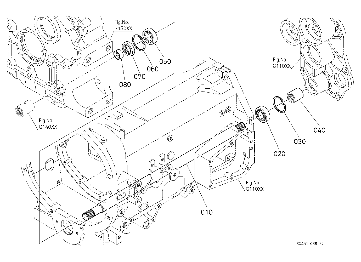 Front Propeller Shaft (Rear)