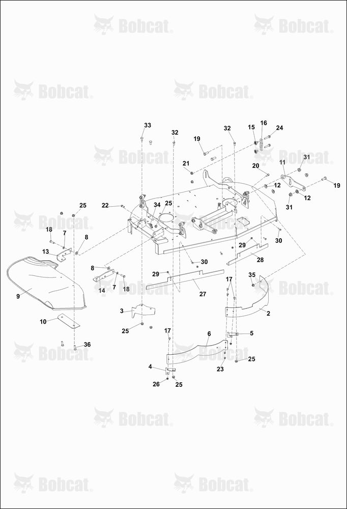 CHUTE, BAFFLES, Edges & Deck Links
