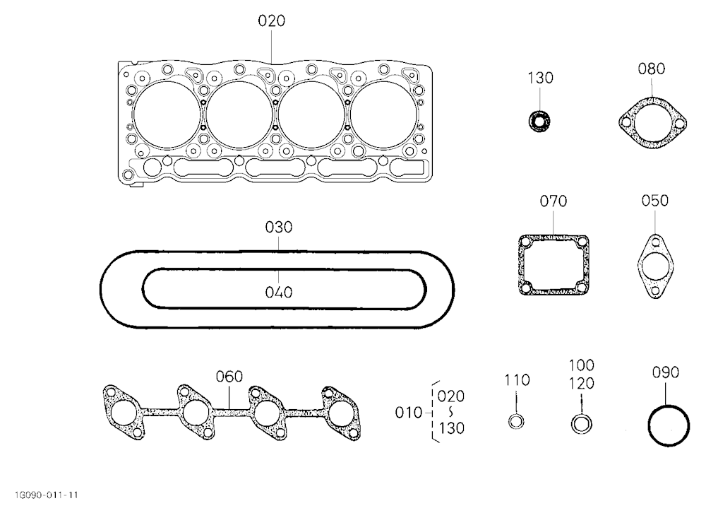 Gasket Kit(Upper)