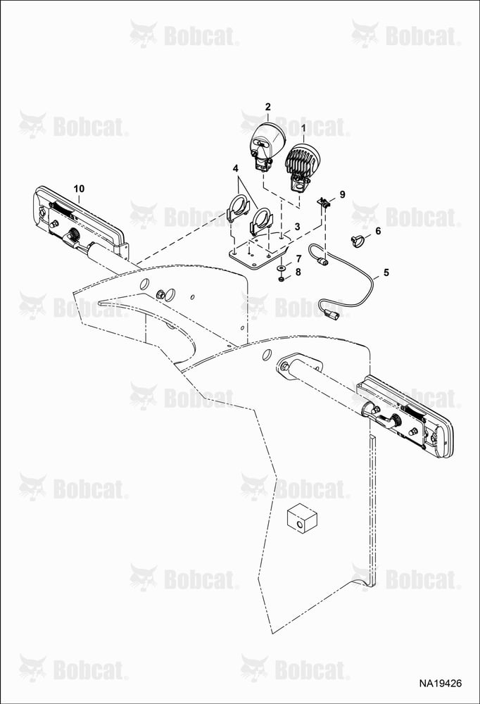 Rear Work Light