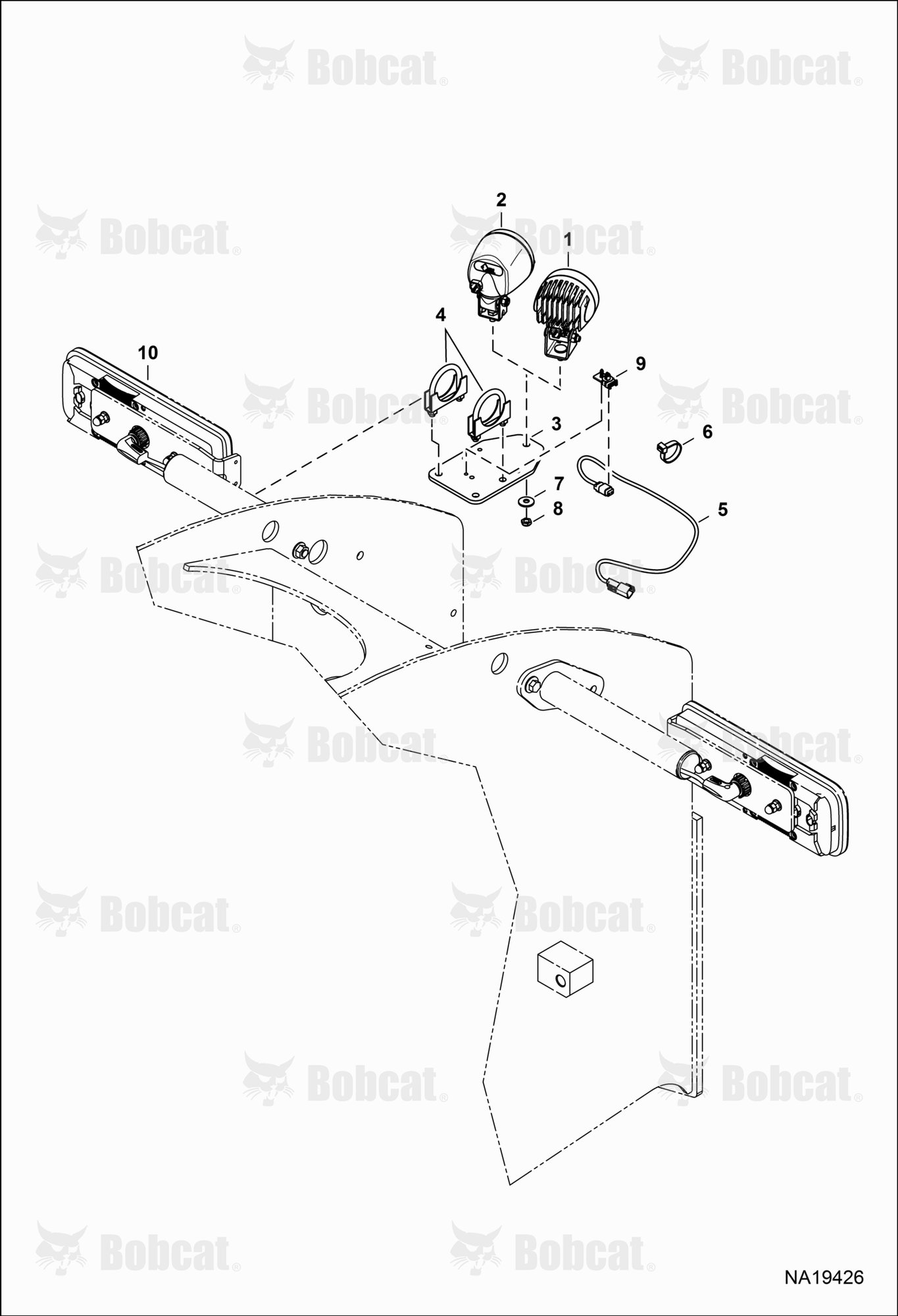 Rear Work Light