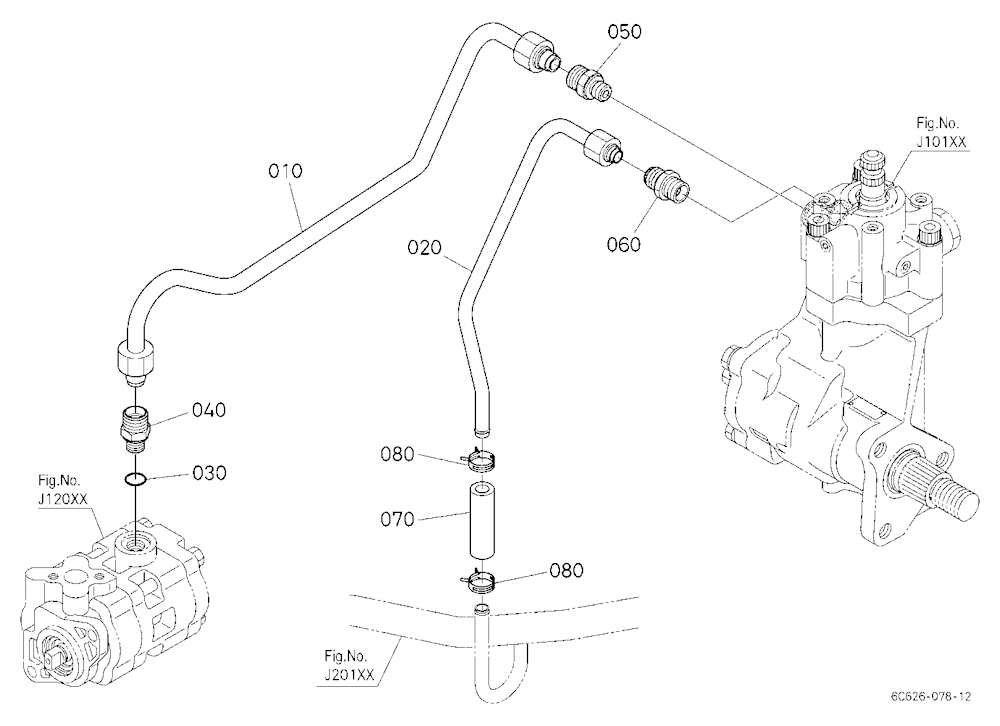 Hydraulic Oil Line (Steering)