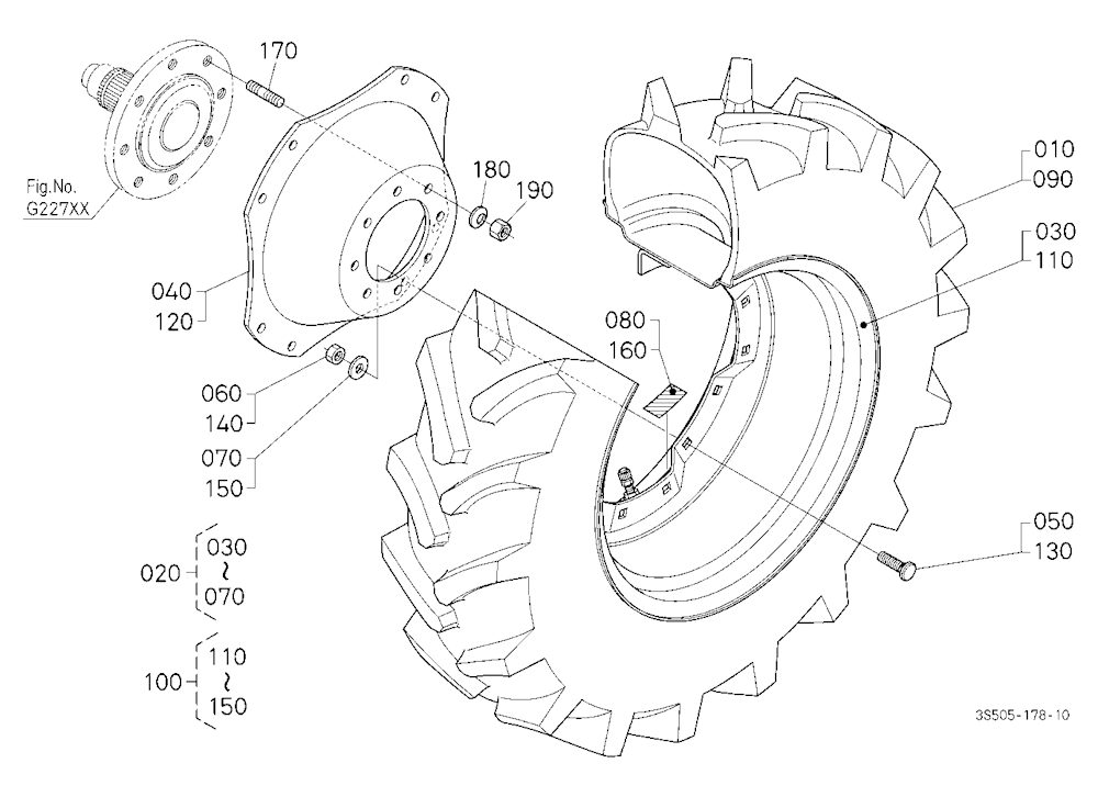 Front Wheel (14.9R24) [A]
