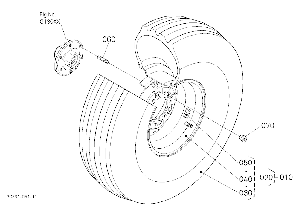 Front Wheel (9.5L-15)