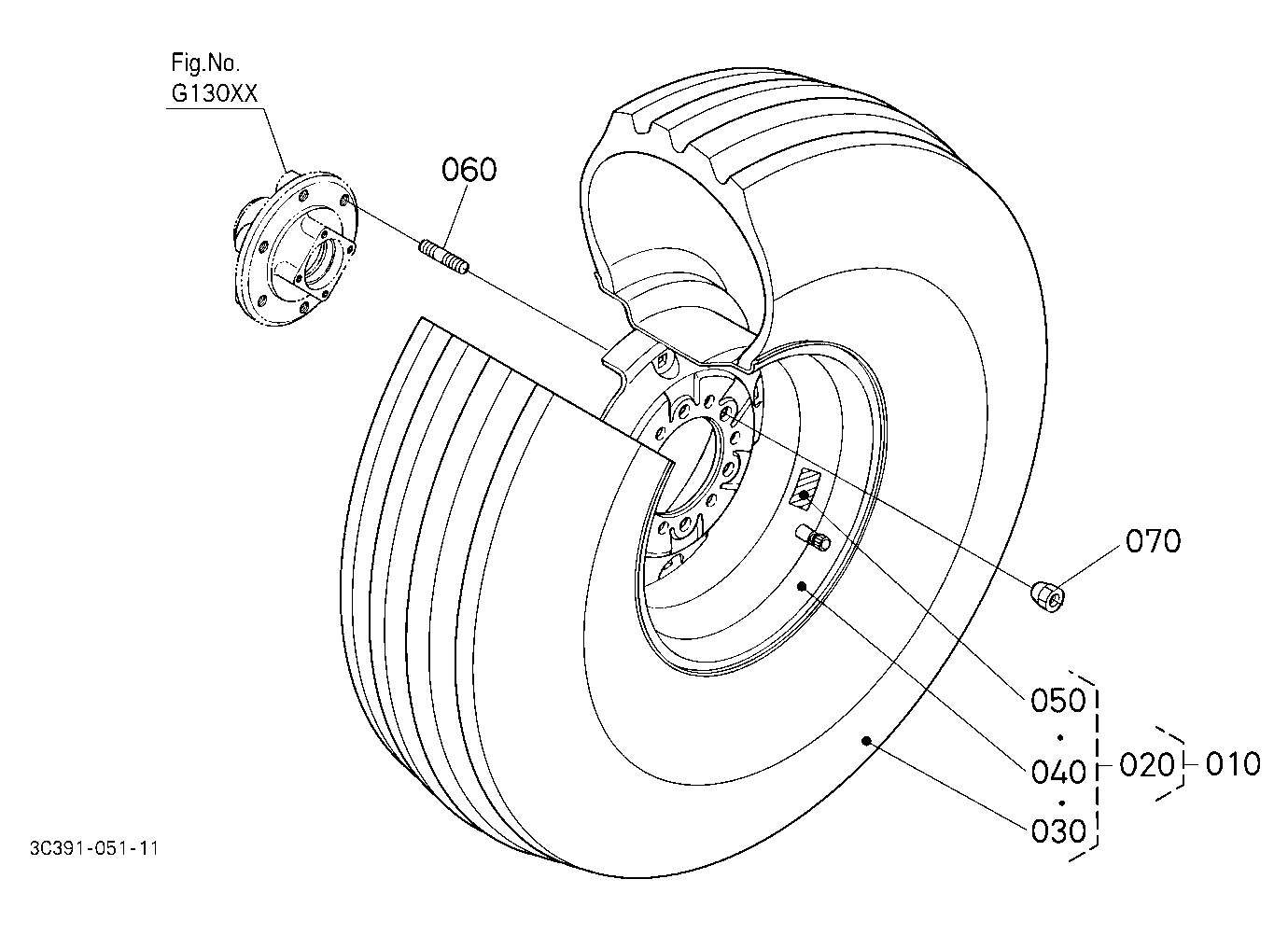 Front Wheel (9.5L-15)