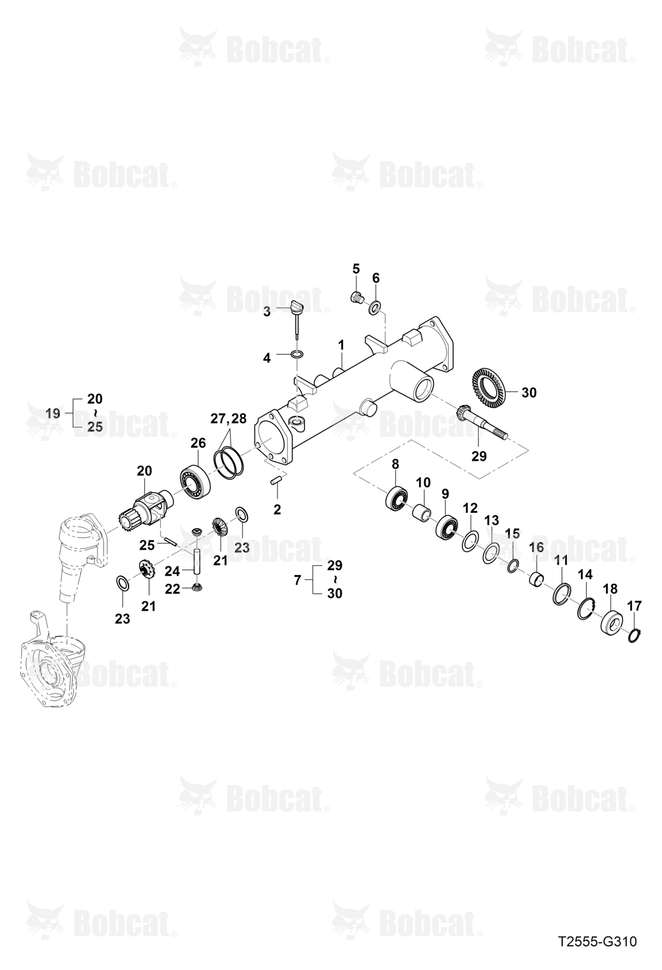 Front Axle Support Group
