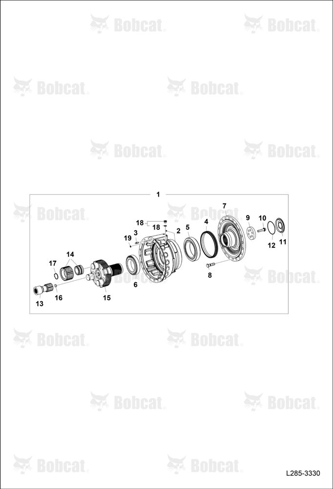 Output (Front Axle) (LSD)