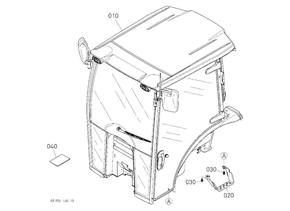 Cabin Kit (Cab) (W/G No.B7094) [Option] [A]