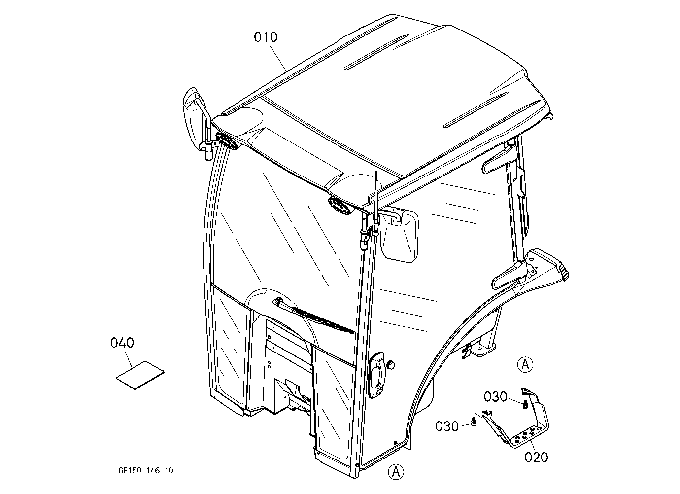Cabin Kit (Cab) (W/G No.B7094) [Option] [A]