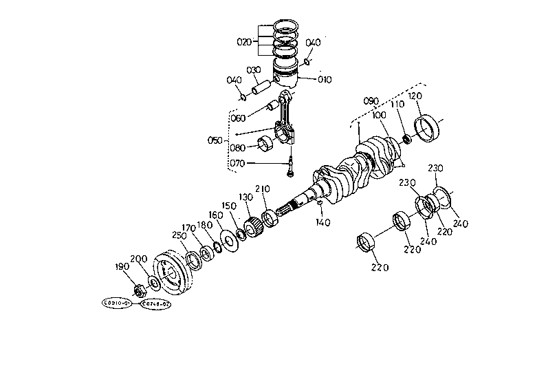 Piston And Crankshaft