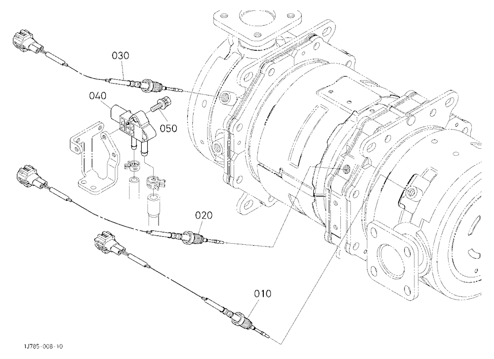 Diesel Particulate Filter Muffler Sensor