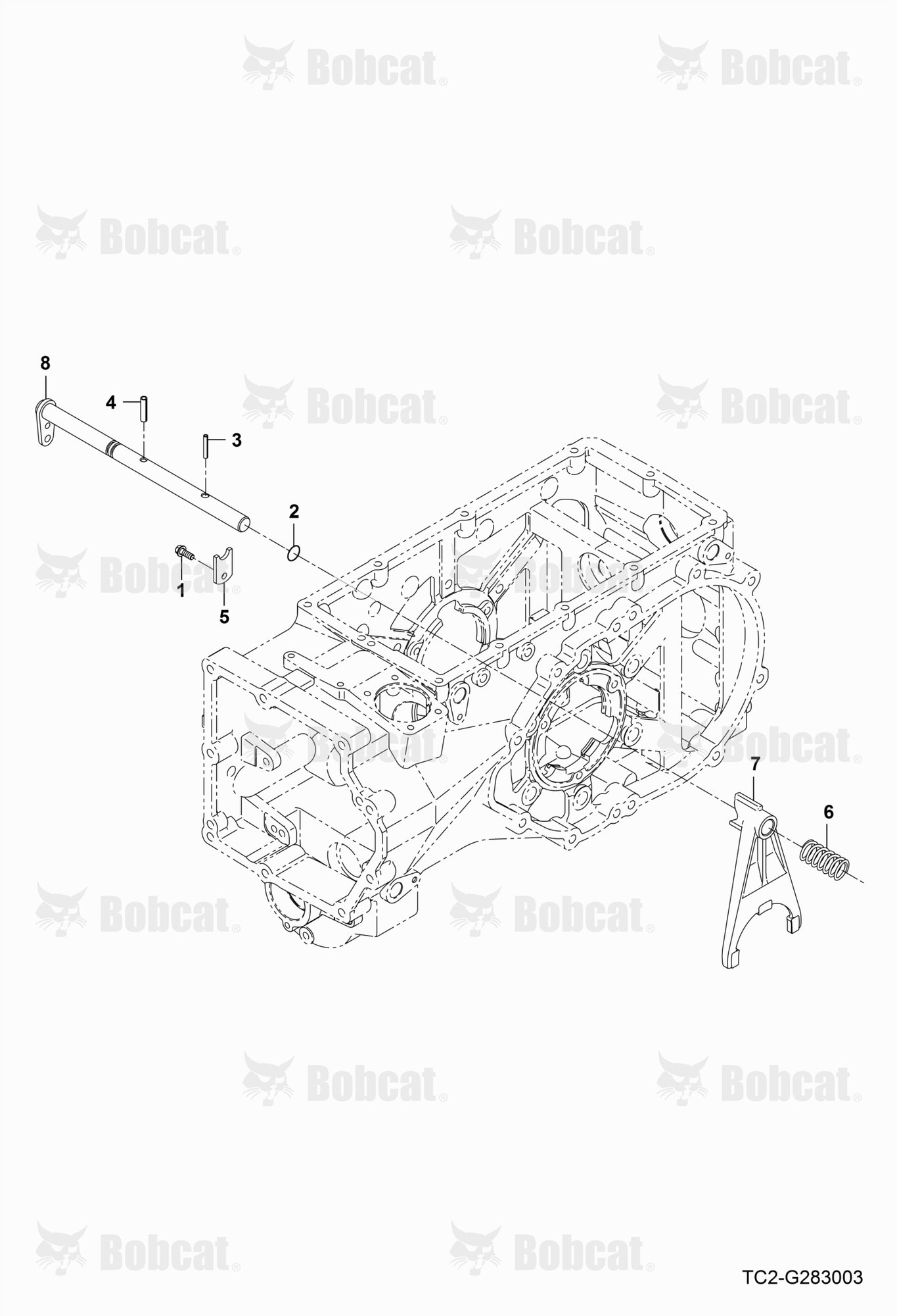 Rear DIFF Lock Group