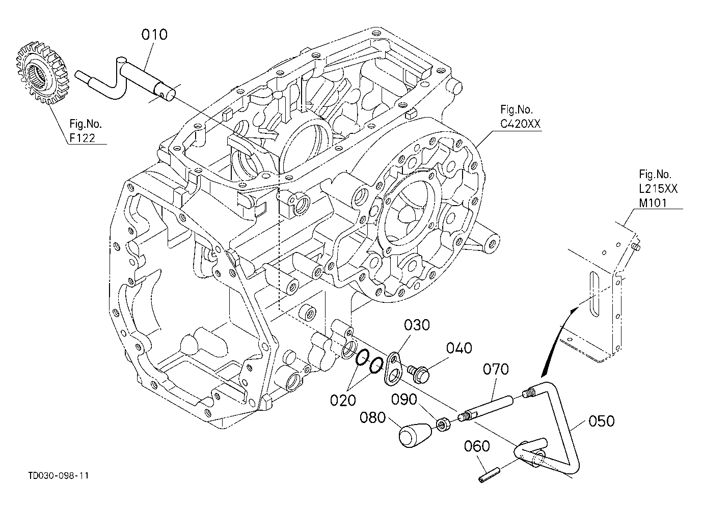 Front Wheel Drive Lever