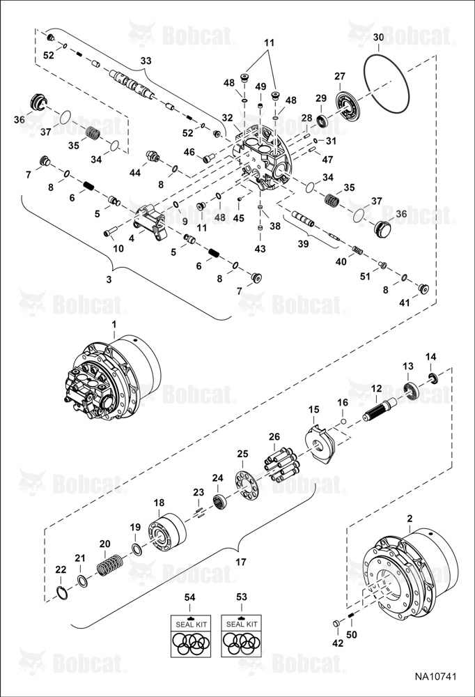 Travel Motor (Assembly)