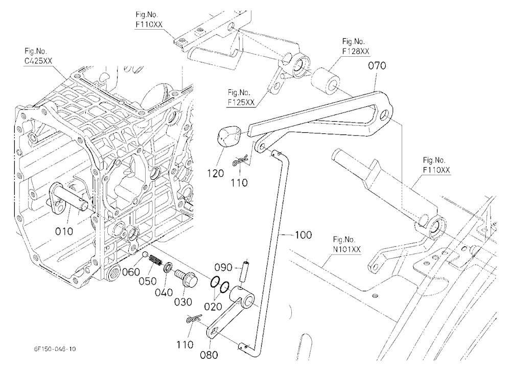 Front Wheel Drive Lever