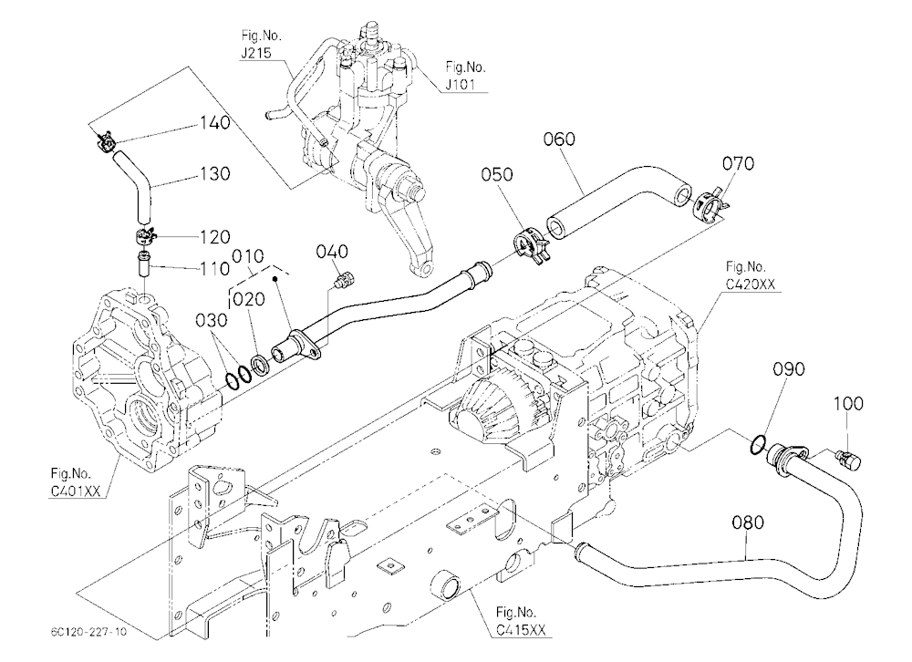 Hydraulic Oil Line(F/M)