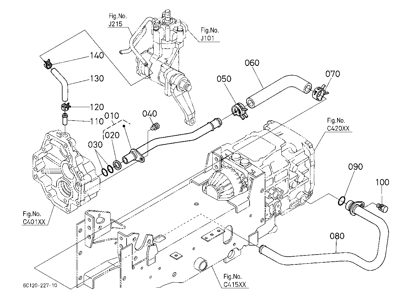 Hydraulic Oil Line(F/M)