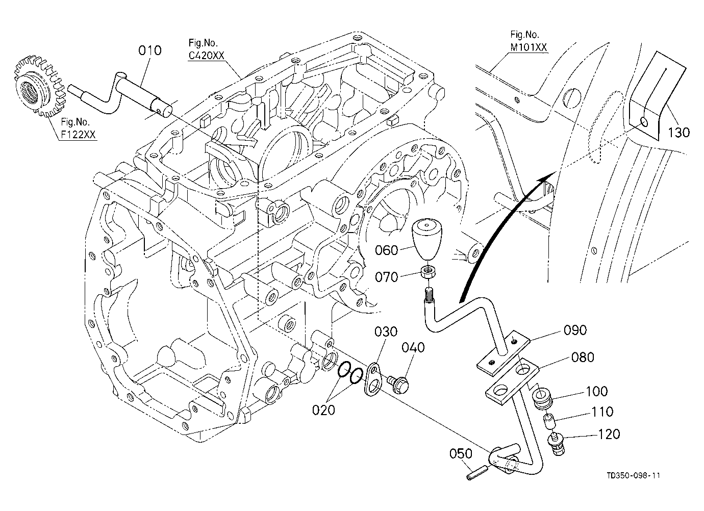 Front Wheel Drive Lever