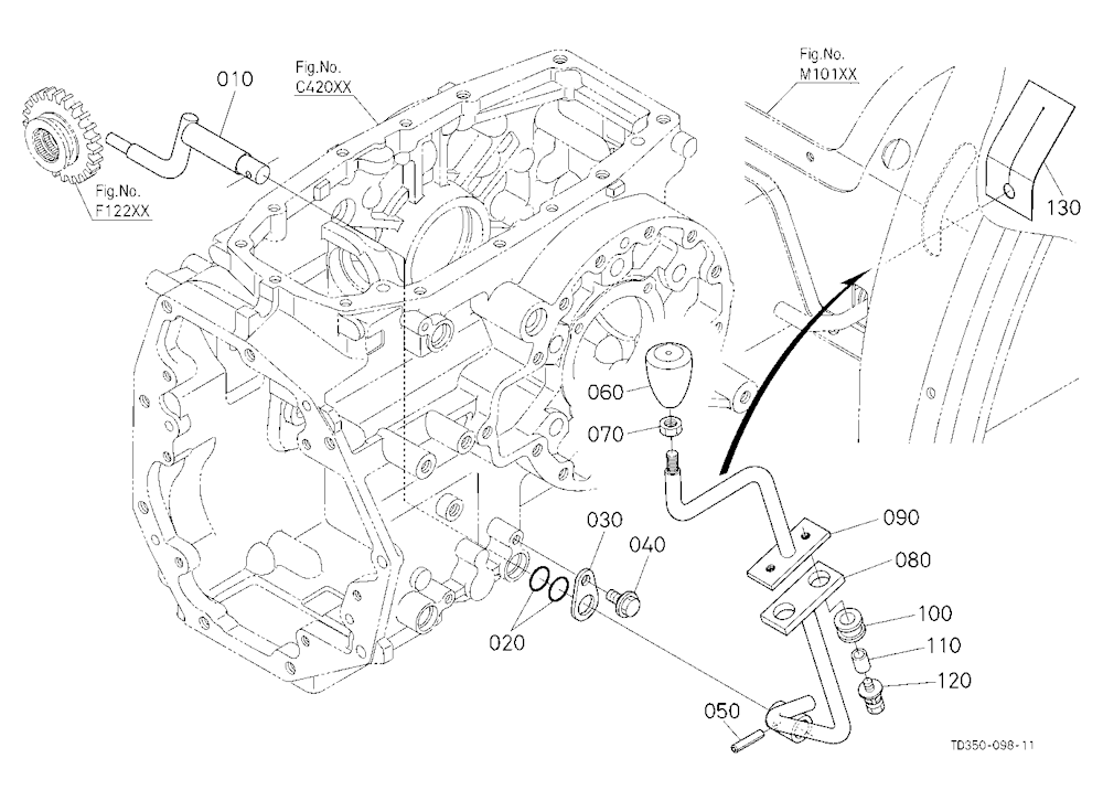 Front Wheel Drive Lever