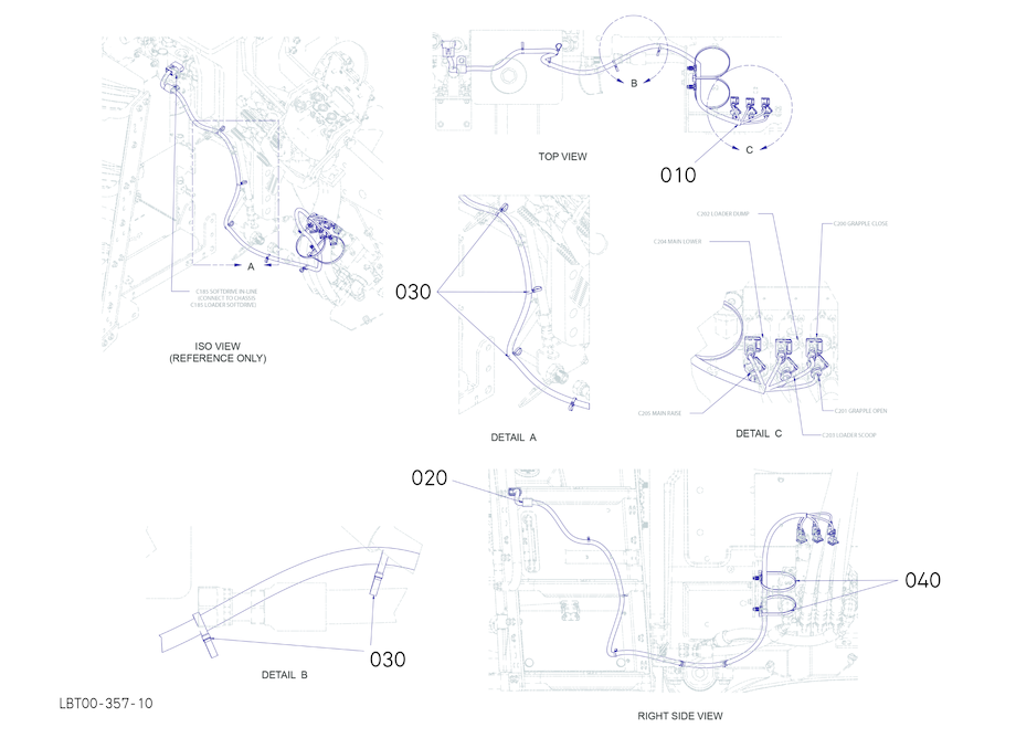 Front End Loader Electrical Assembly