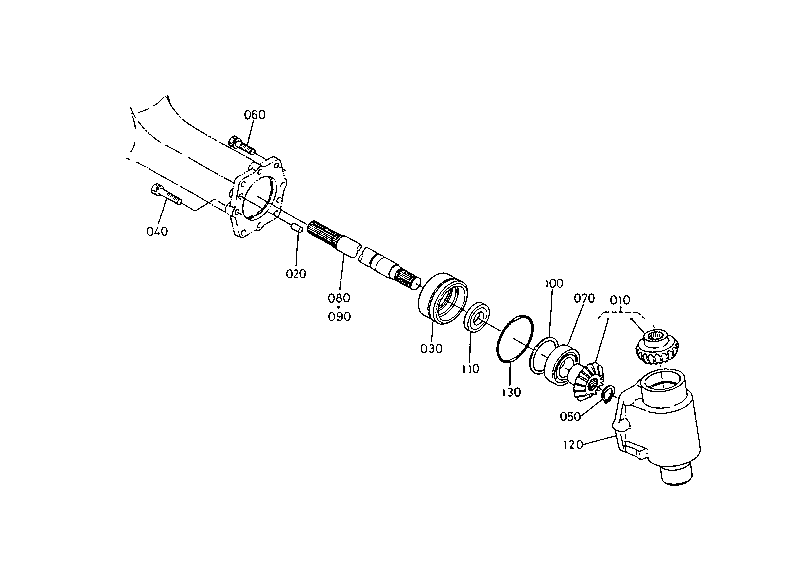 Diff.Gear Shaft