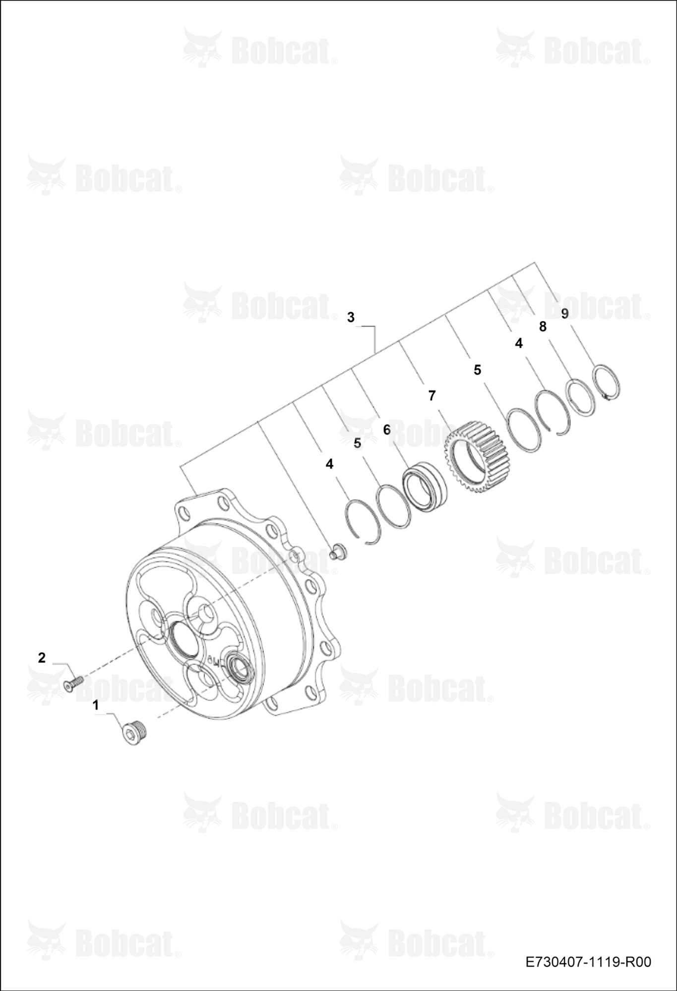 Rear Axle Final Reduction 4WD