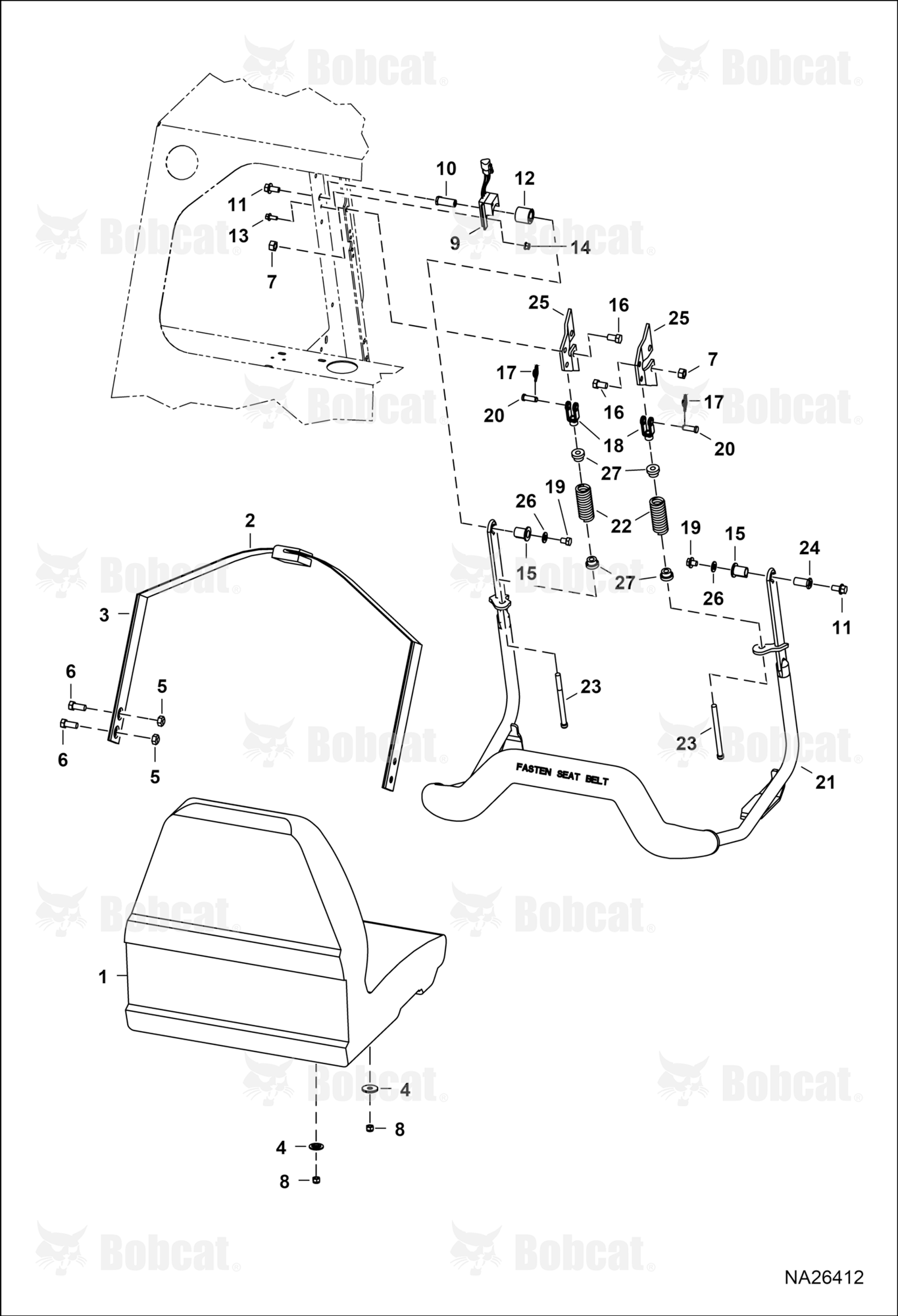 Seat & Seat Bar