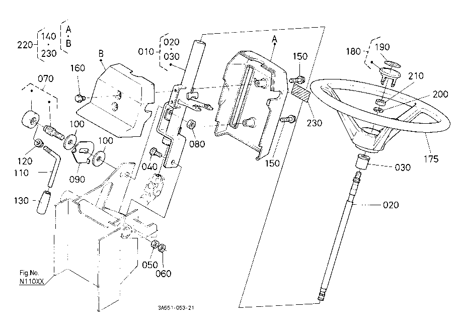 Steering Handle [Cab Type]