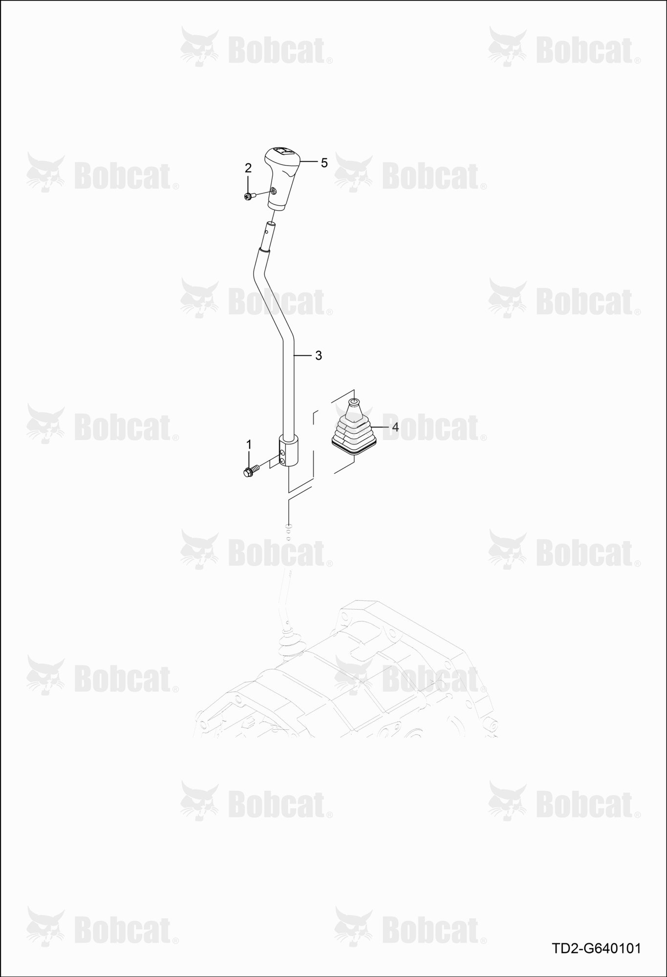Main Shift Lever Group