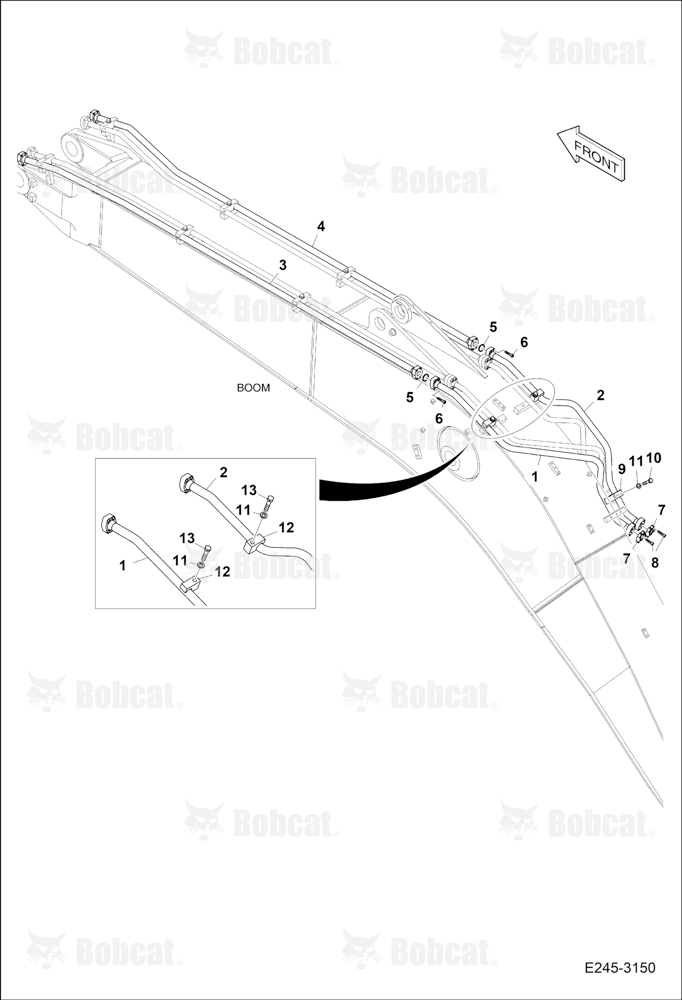 Boom Piping (Two Way)
