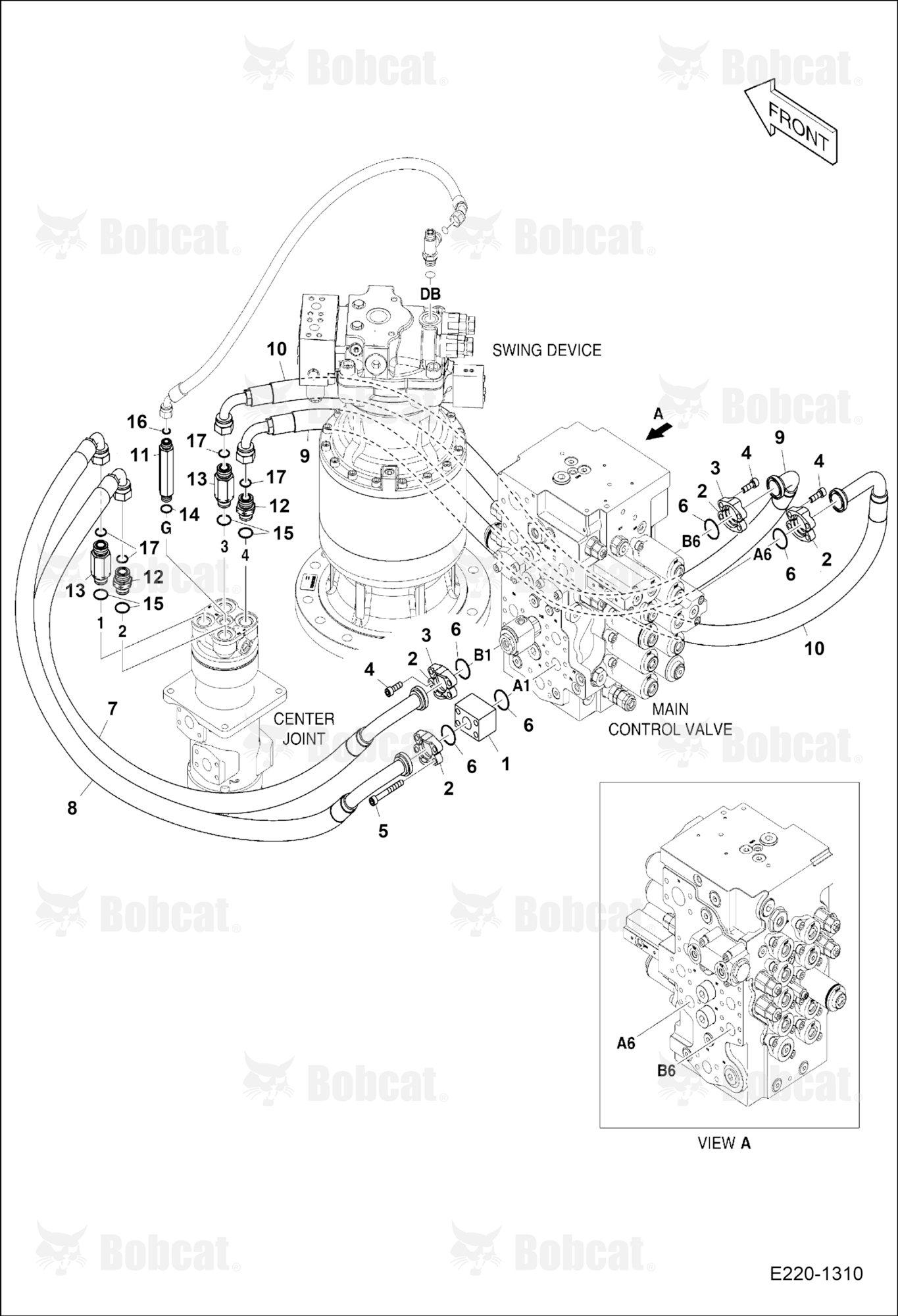 Main Piping (Five)(Center Joint)