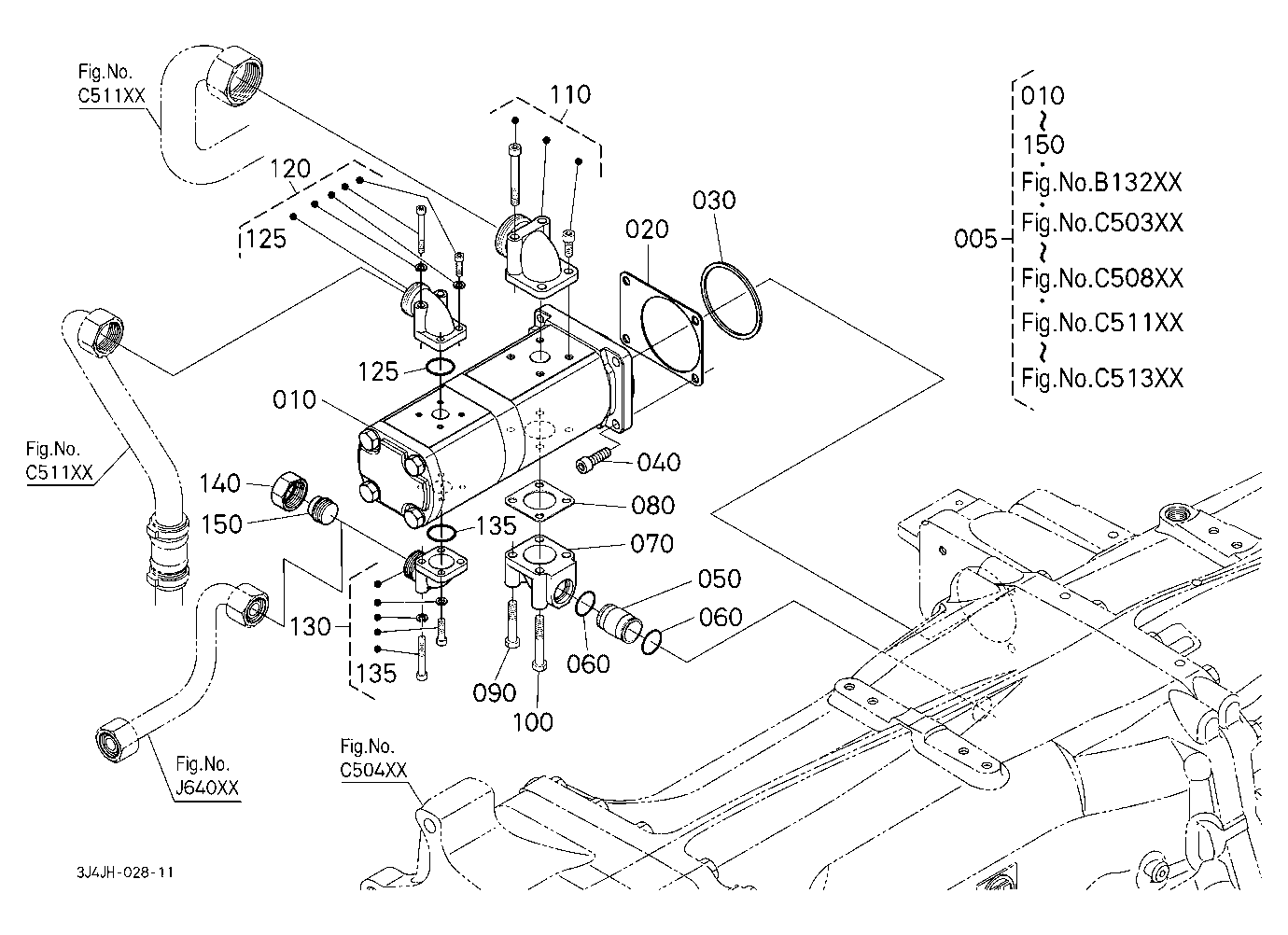 Transmission (Hydraulic Pump) Component Parts
