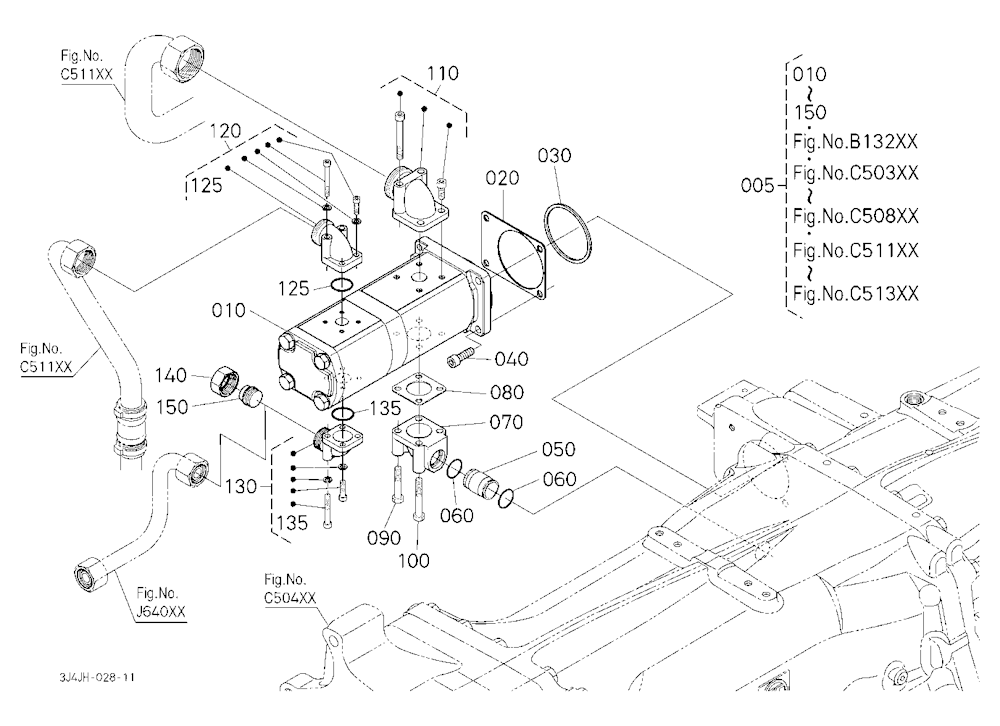 Transmission (Hydraulic Pump) Component Parts