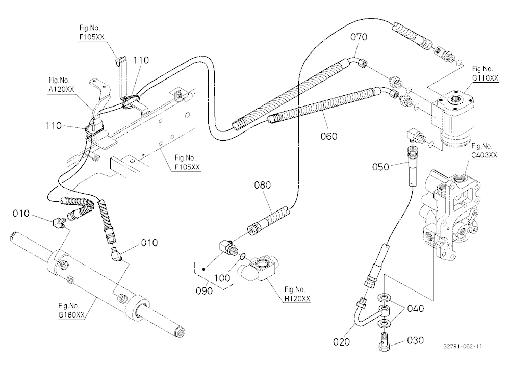 Hydraulic Oil Line (Ps)