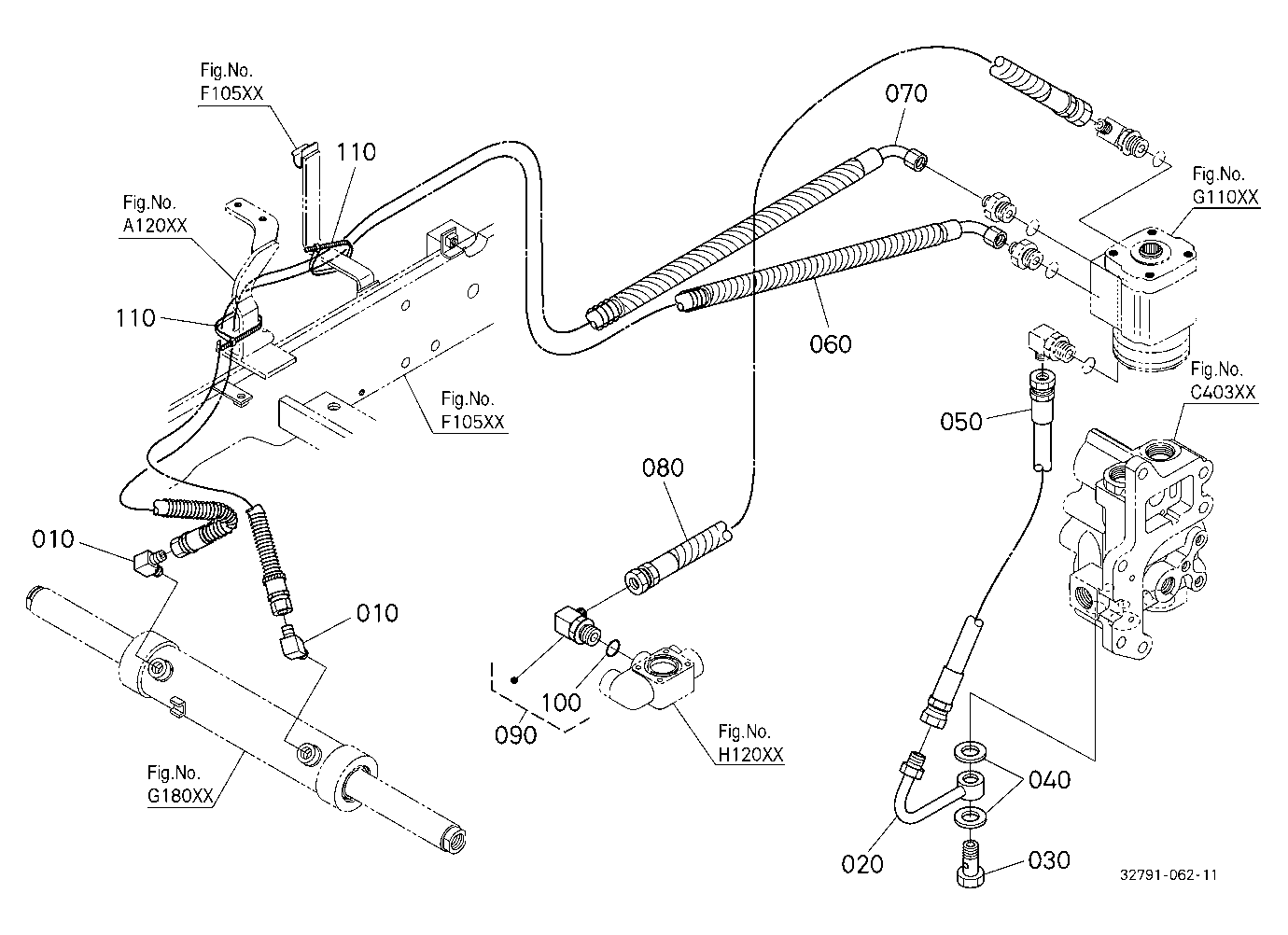 Hydraulic Oil Line (Ps)