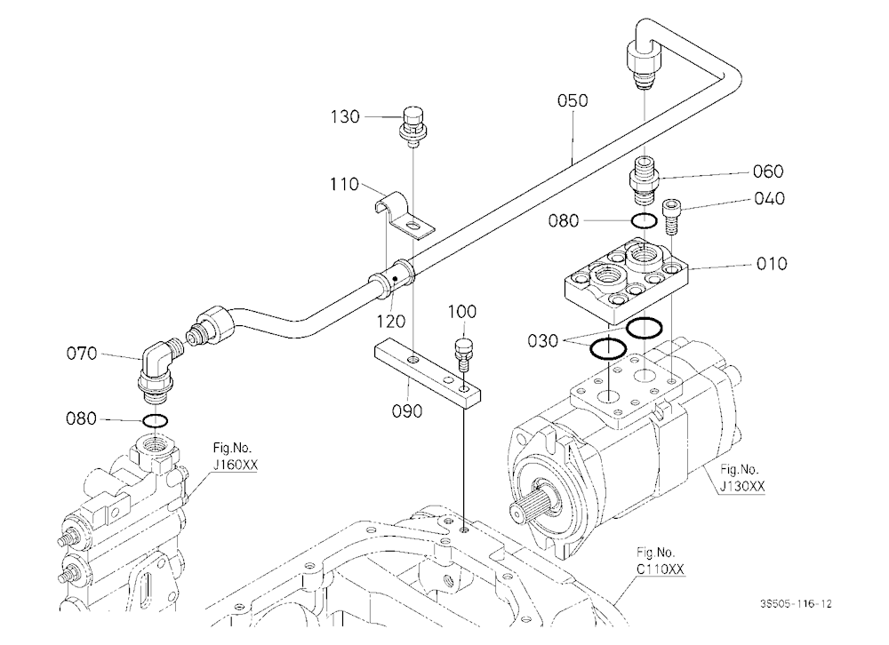 Hydraulic Oil Line (Hydraulic Pump)
