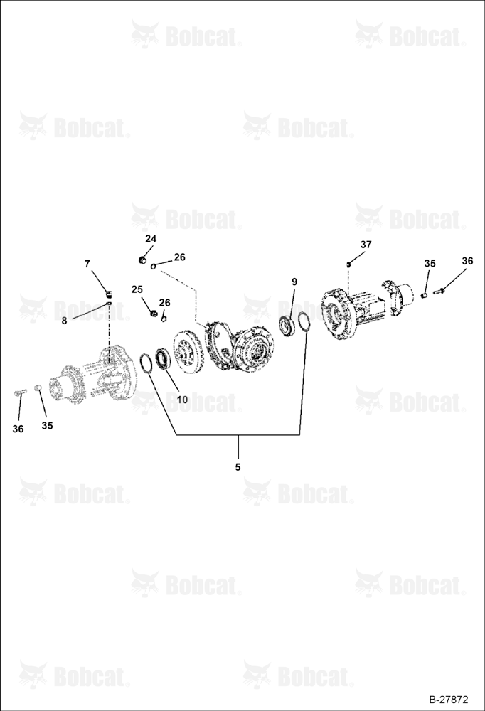 Differential Bearings (Replacement Axle - 5904661981)